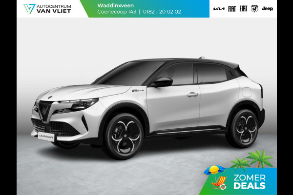Alfa Romeo junior Elettrica Sport Speciale 54 kWh | Pack Techno | Schuif/Kanteldak | Warmtepomp | Bicolore