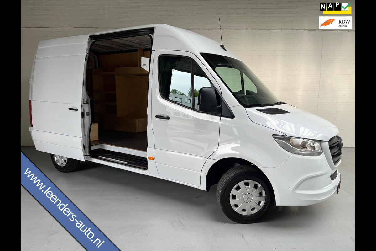 Mercedes-Benz Sprinter Automaat 316 2.2 CDI 160pk L2H2 EURO VI-D 3 persoons, M-Bux, CruiseControl, Camera, RIJKLAARPRIJS! NL-BUS