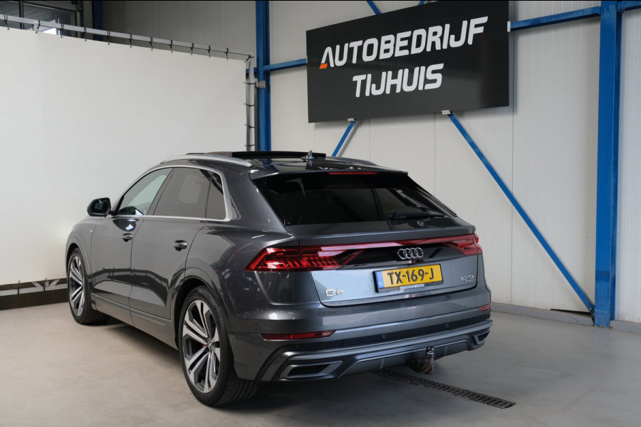 Audi Q8 50 TDI quattro Pro Line 2x S-Line - N.A.P. Airco, Cruise, Panodak, Luchtvering, Camera, Trekhaak.