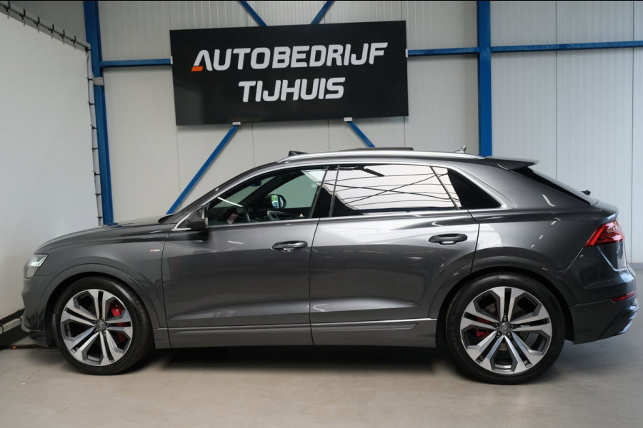 Audi Q8 50 TDI quattro Pro Line 2x S-Line - N.A.P. Airco, Cruise, Panodak, Luchtvering, Camera, Trekhaak.