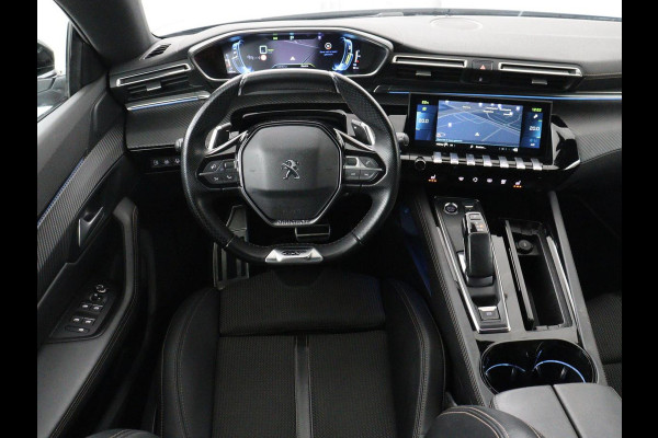 Peugeot 508 1.6 HYbrid GT | SOH 89,6% | Stoelverwarming | Trekhaak | Adaptive cruise | Camera | Carplay | Massage | Navigatie | Keyless | Full LED | Half leder | Climate control | PHEV | Plug In