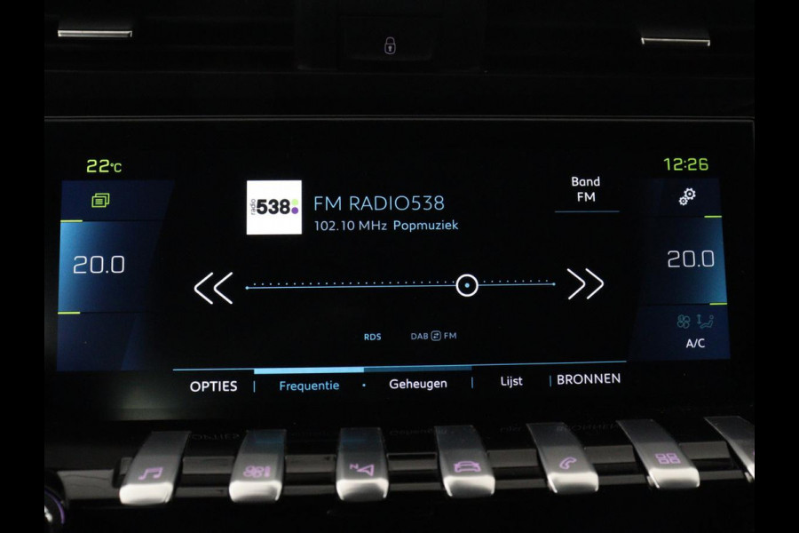 Peugeot 508 1.6 HYbrid GT | SOH 89,6% | Stoelverwarming | Trekhaak | Adaptive cruise | Camera | Carplay | Massage | Navigatie | Keyless | Full LED | Half leder | Climate control | PHEV | Plug In