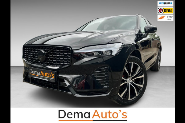 Volvo XC60 2.0 T8 AWD R-DESIGN BLACK-LINE BJ2023 455PK SOH-TEST LUCHTVERING/ PANO/LEDER/H&K/H-UP/360CAM