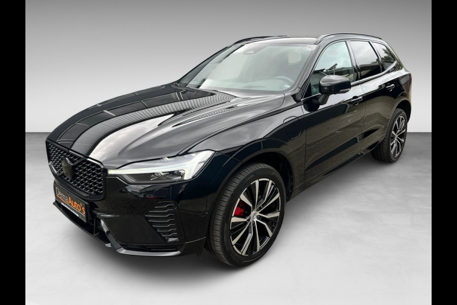 Volvo XC60 2.0 T8 AWD R-DESIGN BLACK-LINE BJ2023 455PK SOH-TEST LUCHTVERING/ PANO/LEDER/H&K/H-UP/360CAM