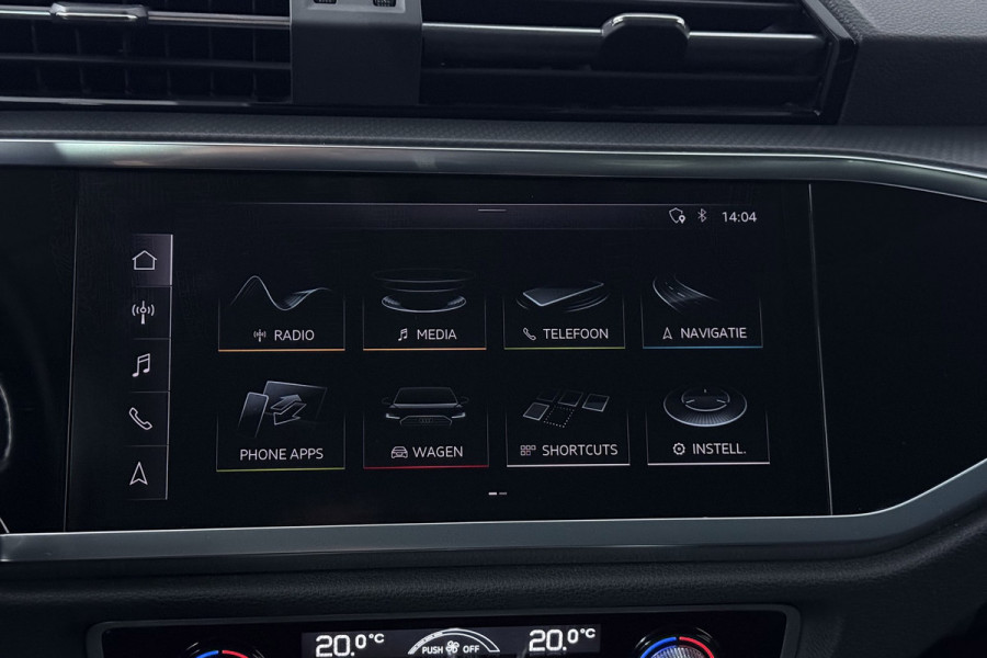 Audi Q3 35 TFSI Pro S-Line business(Goed OnderH, Trekhaak, Digitale Dash, Navi, StoelV, Parkeersensoren, Addapt Cruise, Etc)
