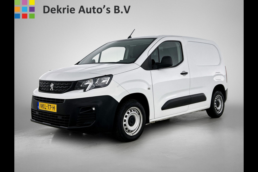 Peugeot Partner 1.2 Benzine 111PK Euro6 Premium / Airco / Navigatie / Cruise-ctr. / Schuifdeur + Raam / Radio multimedia / Apk 08-2027