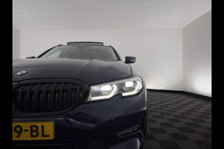 BMW 3 Serie Touring 320e Business Edition Plus (Plug-in) (INCL.BTW) *PANO | LASER-LIGHT | LEATHER | HEATED-SPORTSEATS | HIFI-SOUND | KEYLESS | DIGI-COCKPIT | NAVI-FULLMAP | DAB | AMBIENT-LIGHT | PRIVACY-GLASS | ECC | PDC | CRUISE | 19''ALU | TOWBAR