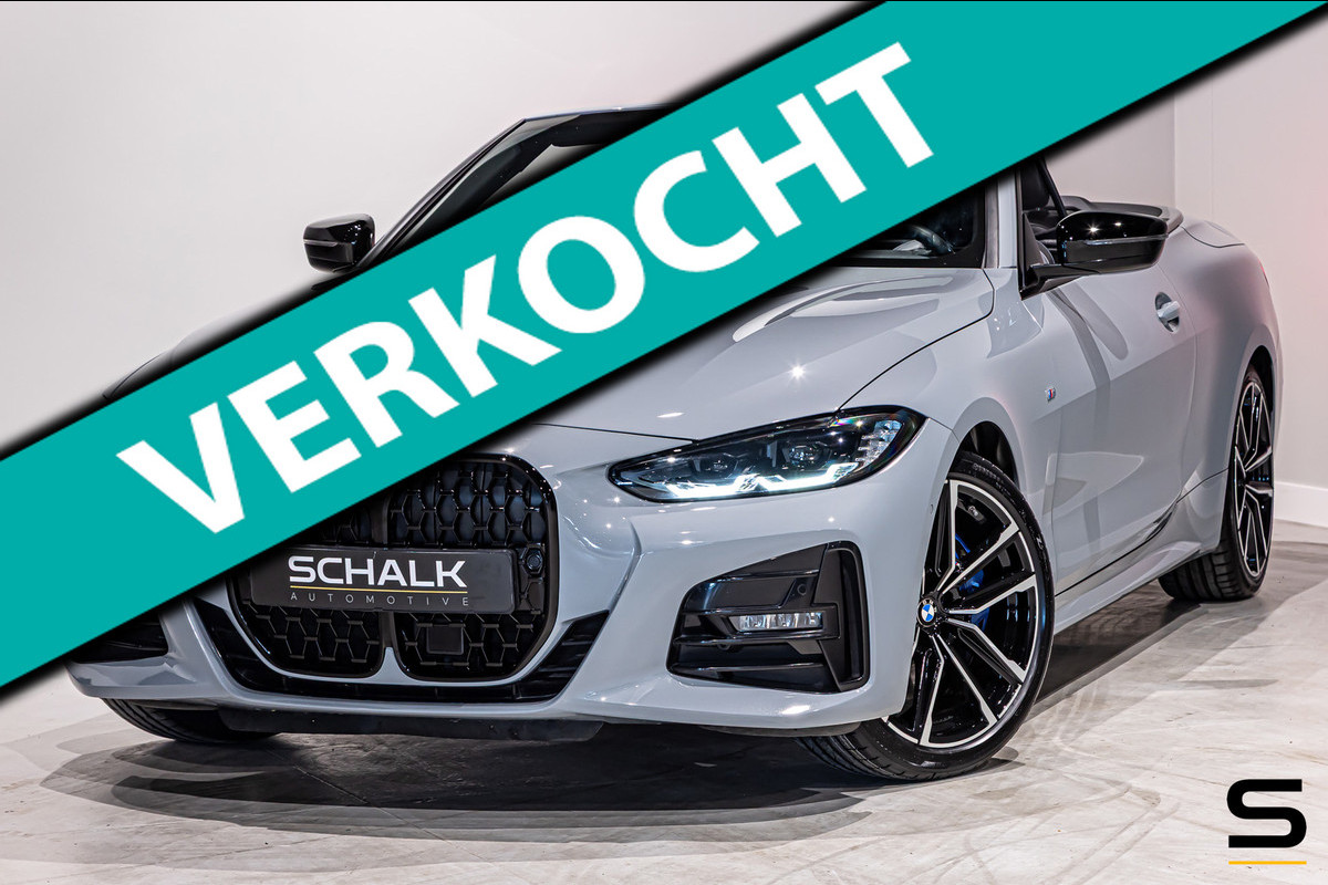 BMW 4 Serie Cabrio 420i High Executive|LCI|M-sport PRO|H&K|