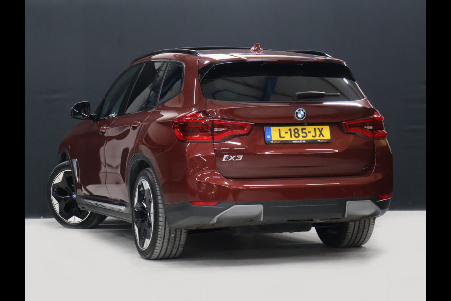 BMW iX3 High Executive 80 kWh [SCHUIFKANTELDAK, HARMAN/KARDON, TREKHAAK, HEAD-UP DISPLAY, 360° CAMERA, PDC, MEMORY, APPLE CARPLAY, ANDROID, CRUISE, STOELVERWARMING, ELEKTRISCHE ACHTERKLEP, NAVIGATIE, NIEUWSTAAT]