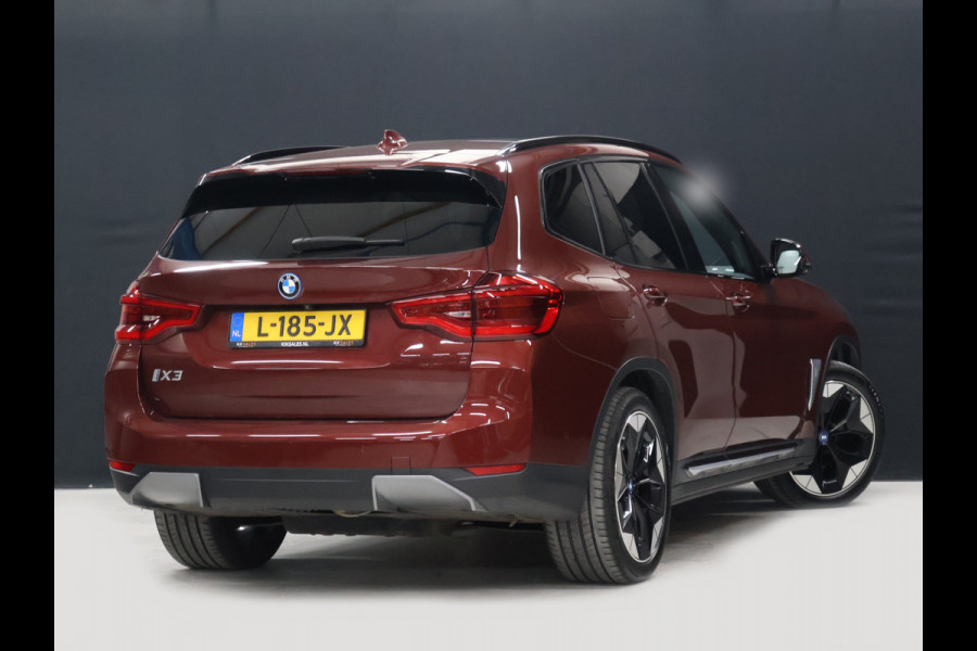 BMW iX3 High Executive 80 kWh [SCHUIFKANTELDAK, HARMAN/KARDON, TREKHAAK, HEAD-UP DISPLAY, 360° CAMERA, PDC, MEMORY, APPLE CARPLAY, ANDROID, CRUISE, STOELVERWARMING, ELEKTRISCHE ACHTERKLEP, NAVIGATIE, NIEUWSTAAT]