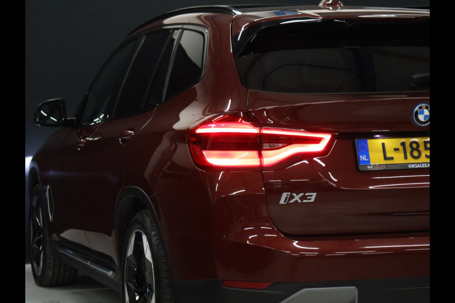 BMW iX3 High Executive 80 kWh [SCHUIFKANTELDAK, HARMAN/KARDON, TREKHAAK, HEAD-UP DISPLAY, 360° CAMERA, PDC, MEMORY, APPLE CARPLAY, ANDROID, CRUISE, STOELVERWARMING, ELEKTRISCHE ACHTERKLEP, NAVIGATIE, NIEUWSTAAT]
