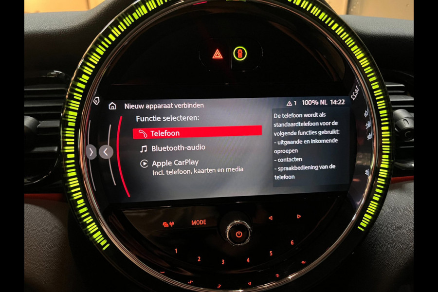 MINI 3-deurs 1.5 Cooper Camden Edition 136PK 17''DAB/ NAVI/CRUISE/ECC/PDC/CARPLAY/SPORTSTOELEN///