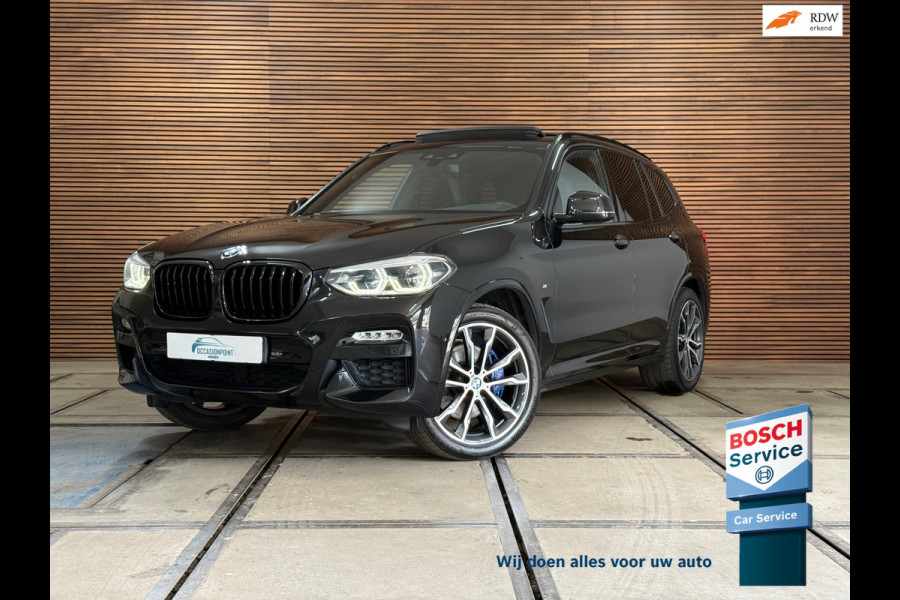 BMW X3 XDrive30i High Ex. M-Sport | Shadow-Line | Pano | Trekhaak | 20"| Ambient | Driving + Park Assist | Adaptief M-onderstel