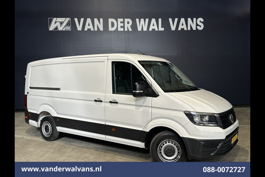 Volkswagen Crafter 2.0 TDI 140pk L3H2 L2H1 Euro6 Airco | 3000kg Trekhaak | Parkeersensoren Bijrijdersbank