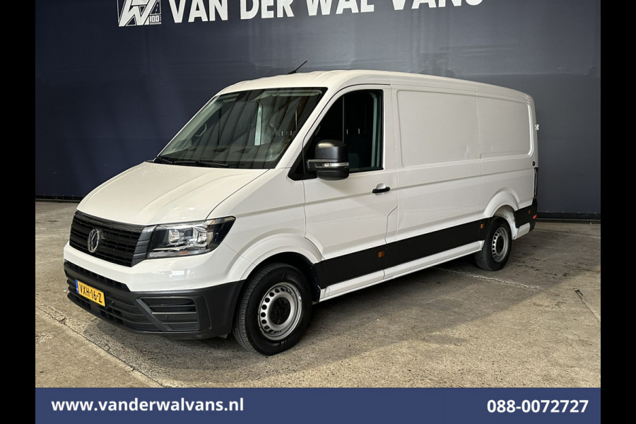 Volkswagen Crafter 2.0 TDI 140pk L3H2 L2H1 Euro6 Airco | 3000kg Trekhaak | Parkeersensoren Bijrijdersbank