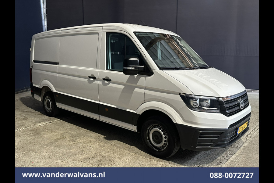 Volkswagen Crafter 2.0 TDI 140pk L3H2 L2H1 Euro6 Airco | 3000kg Trekhaak | Parkeersensoren Bijrijdersbank