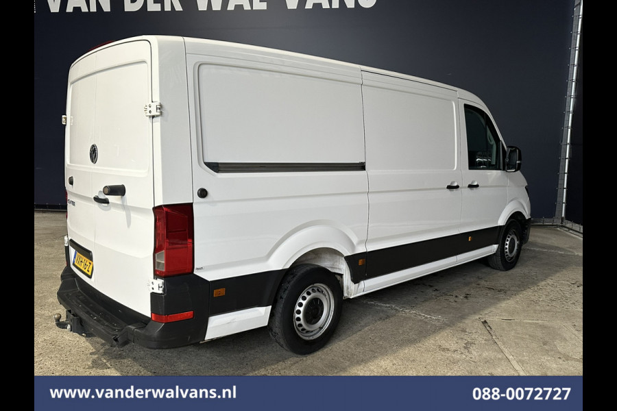 Volkswagen Crafter 2.0 TDI 140pk L3H2 L2H1 Euro6 Airco | 3000kg Trekhaak | Parkeersensoren Bijrijdersbank