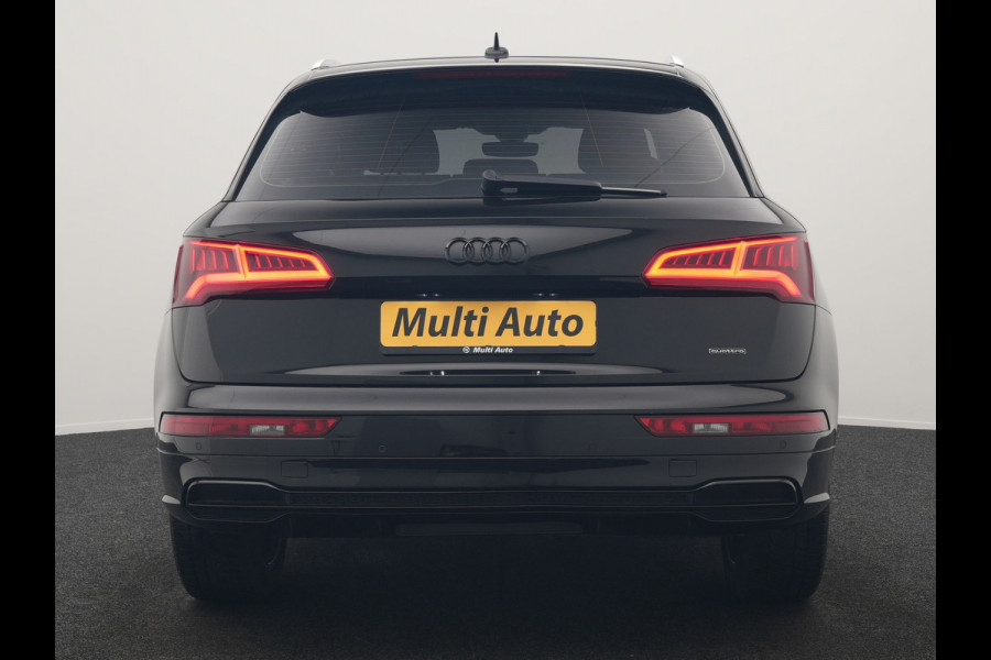 Audi Q5 50 TFSI e Quattro S Line PHEV 300pk Dealer O.H. | Trekhaak Af Fabriek | Sportstoelen Verwarmd | Keyless | 20"L.M | Apple Carplay | Virtual Cockpit | Navigatie | DAB | Plug In Hybrid |