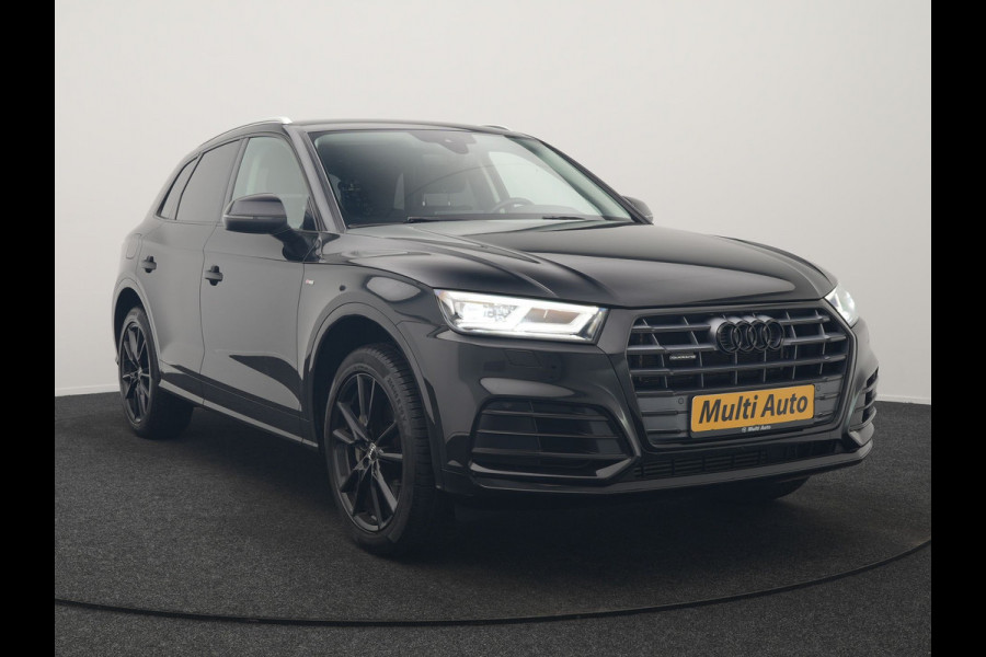 Audi Q5 50 TFSI e Quattro S Line PHEV 300pk Dealer O.H. | Trekhaak Af Fabriek | Sportstoelen Verwarmd | Keyless | 20"L.M | Apple Carplay | Virtual Cockpit | Navigatie | DAB | Plug In Hybrid |