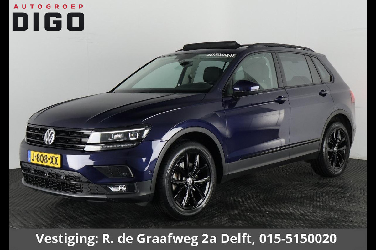 Volkswagen Tiguan 2.0 TSI 4Motion Highline Business Automaat | 360° Camera | Trekhaak | Vol leer | Stoelverwarming | Schuif-/Kanteldak |