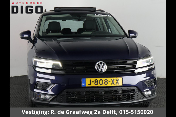 Volkswagen Tiguan 2.0 TSI 4Motion Highline Business Automaat | 360° Camera | Trekhaak | Vol leer | Stoelverwarming | Schuif-/Kanteldak |