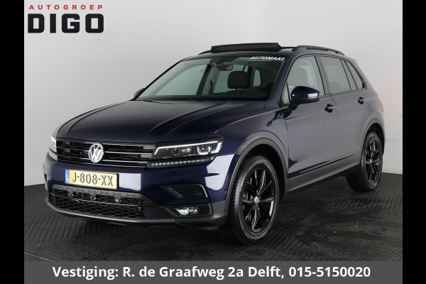 Volkswagen Tiguan 2.0 TSI 4Motion Highline Business Automaat | 360° Camera | Trekhaak | Vol leer | Stoelverwarming | Schuif-/Kanteldak |