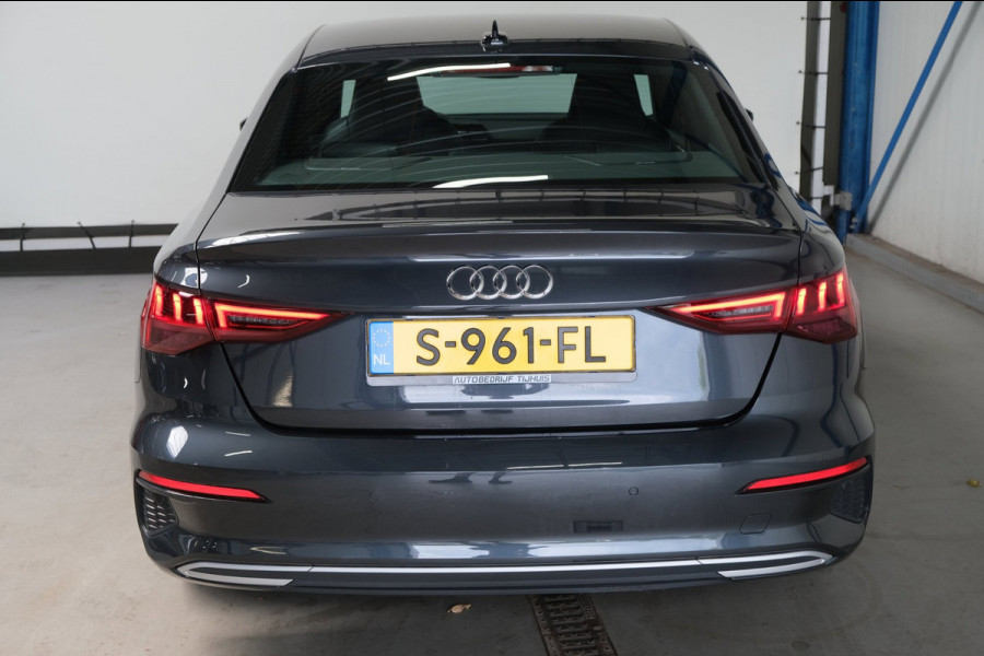 Audi A3 Limousine 35 TFSI S-Edition - Automaat - Airco, Cruise, Carplay, Lederen bekleding, Virtual Display, Stoelverwarming.