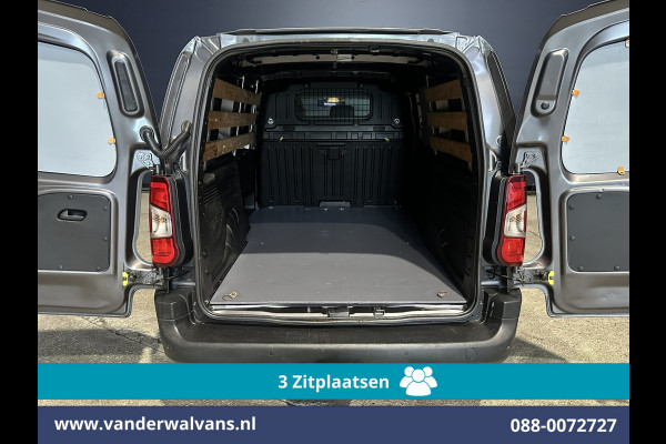 Peugeot Partner 1.5 BlueHDI 102pk L2H1 Euro6 Airco | 3-Zits | Apple Carplay | Camera | Cruisecontrol | Trekhaak Android Auto, Parkeersensoren, Bijrijdersbank