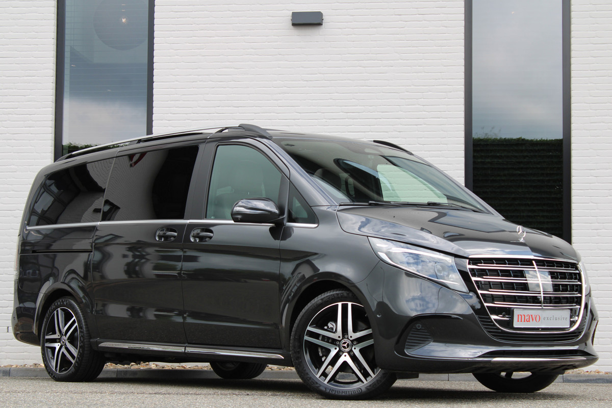 Mercedes-Benz V-Klasse 300d / Exclusive / DC / Luchtvering / Panorama / 2x Elec Schuifd / 360 Cam / Burmester / Vol Opties / NIEUW!!