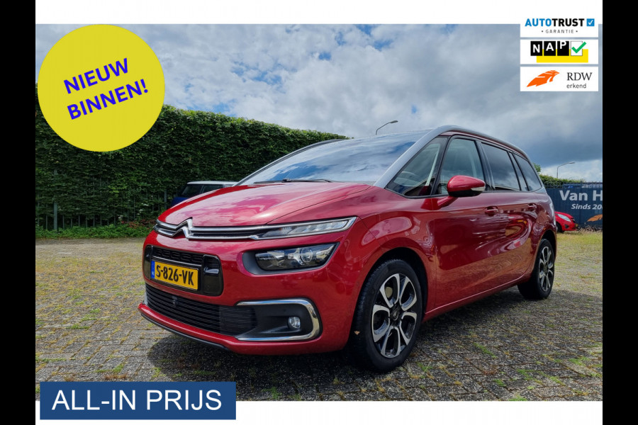 Citroën Grand C4 Spacetourer 1.6 PureTech Shine ✅BOM VOLLE AUTO!!! ✅7-PERSOONS