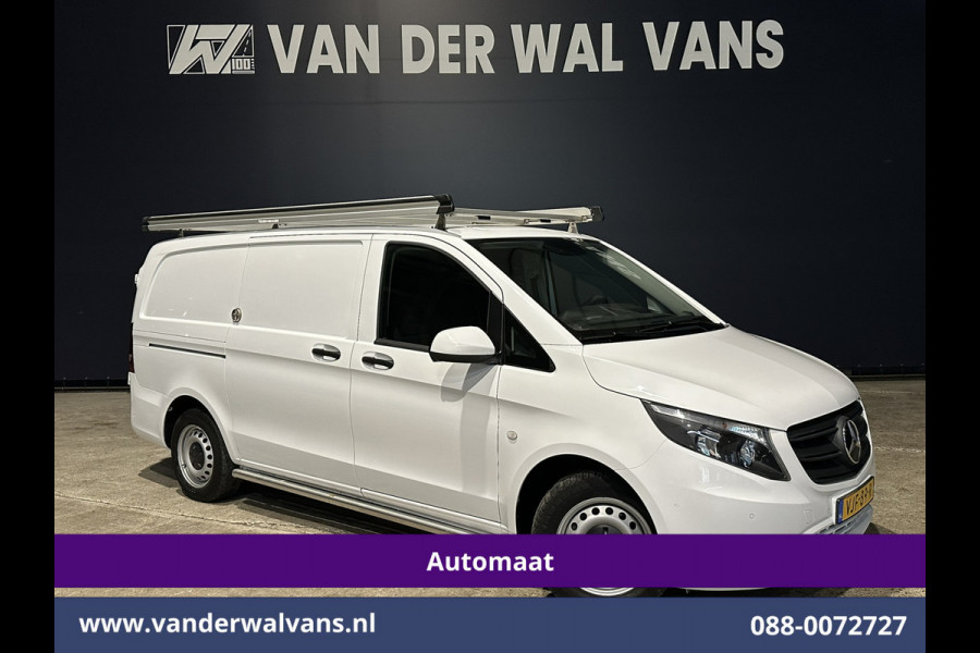 Mercedes-Benz Vito 114 CDI 136pk 9G-Tronic Automaat L2H1 Euro6 Airco | Camera | Navigatie | Imperiaal | 2500kg Trekhaak | Apple Carplay Android Auto, Cruisecontrol, Parkeersensoren, Sidebars, Bumper in de kleur