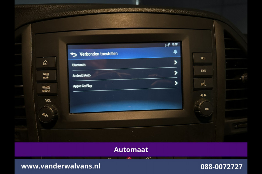 Mercedes-Benz Vito 114 CDI 136pk 9G-Tronic Automaat L2H1 Euro6 Airco | Camera | Navigatie | Imperiaal | 2500kg Trekhaak | Apple Carplay Android Auto, Cruisecontrol, Parkeersensoren, Sidebars, Bumper in de kleur