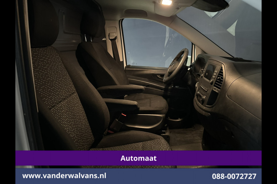 Mercedes-Benz Vito 114 CDI 136pk 9G-Tronic Automaat L2H1 Euro6 Airco | Camera | Navigatie | Imperiaal | 2500kg Trekhaak | Apple Carplay Android Auto, Cruisecontrol, Parkeersensoren, Sidebars, Bumper in de kleur