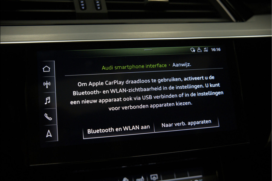 Audi e-tron e-tron 50 quattro Launch edition Black 71 kWh | Black Edition | Panoramadak | Memory Seat | Luchtvering | Adaptive Cruise Control | Keyless | Matrix LED | Stoelverwarming | NAP | SOH 92,28%