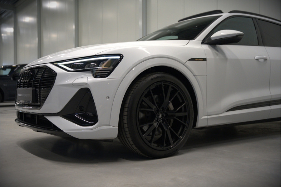 Audi e-tron e-tron 50 quattro Launch edition Black 71 kWh | Black Edition | Panoramadak | Memory Seat | Luchtvering | Adaptive Cruise Control | Keyless | Matrix LED | Stoelverwarming | NAP | SOH 92,28%