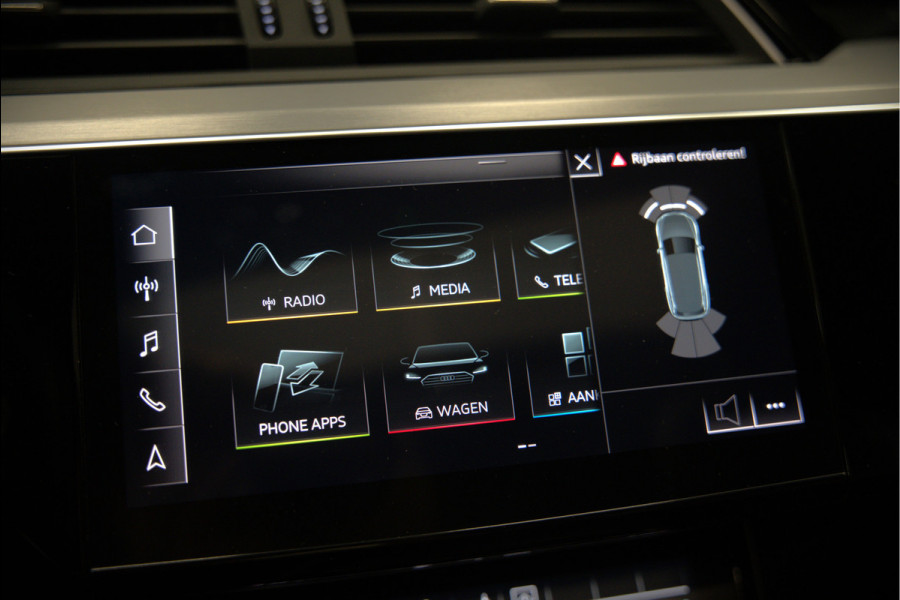 Audi e-tron e-tron 50 quattro Launch edition Black 71 kWh | Black Edition | Panoramadak | Memory Seat | Luchtvering | Adaptive Cruise Control | Keyless | Matrix LED | Stoelverwarming | NAP | SOH 92,28%