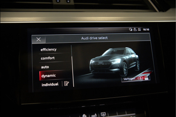 Audi e-tron e-tron 50 quattro Launch edition Black 71 kWh | Black Edition | Panoramadak | Memory Seat | Luchtvering | Adaptive Cruise Control | Keyless | Matrix LED | Stoelverwarming | NAP | SOH 92,28%