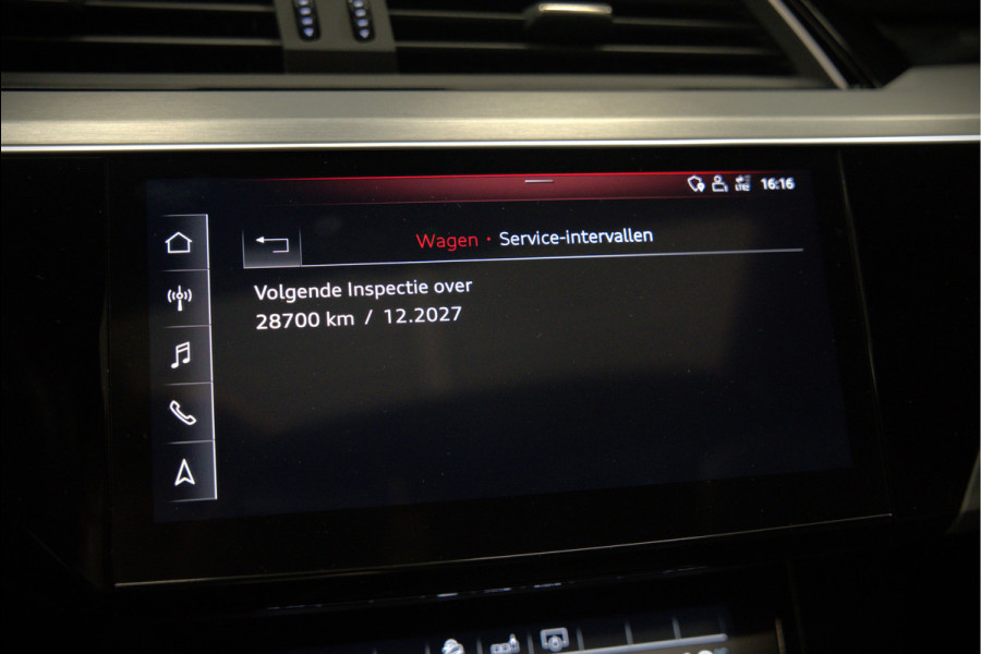 Audi e-tron e-tron 50 quattro Launch edition Black 71 kWh | Black Edition | Panoramadak | Memory Seat | Luchtvering | Adaptive Cruise Control | Keyless | Matrix LED | Stoelverwarming | NAP | SOH 92,28%