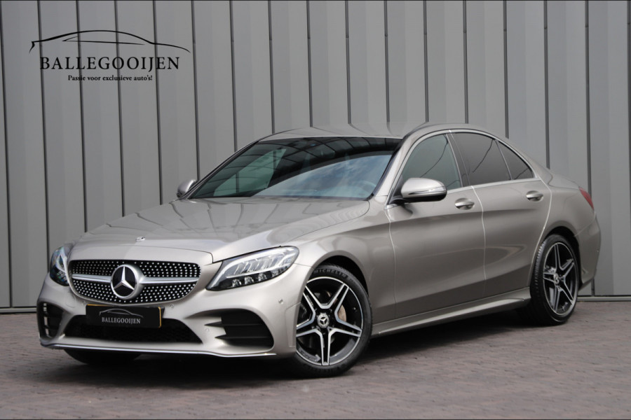 Mercedes-Benz C-Klasse 180 Business Solution AMG | 156PK | Led | Leder | Stoelverwarming | Digitaal-dashboard | Camera | Trekhaak | 2019.