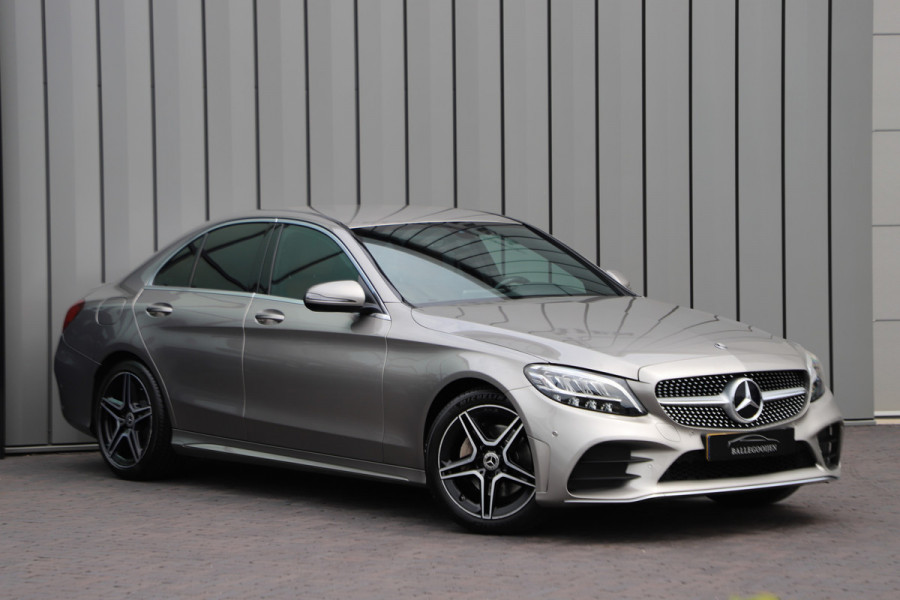 Mercedes-Benz C-Klasse 180 Business Solution AMG | 156PK | Led | Leder | Stoelverwarming | Digitaal-dashboard | Camera | Trekhaak | 2019.