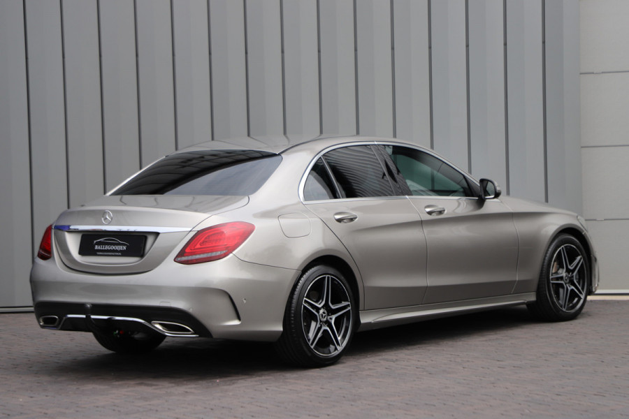 Mercedes-Benz C-Klasse 180 Business Solution AMG | 156PK | Led | Leder | Stoelverwarming | Digitaal-dashboard | Camera | Trekhaak | 2019.