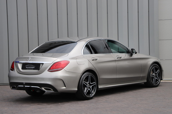 Mercedes-Benz C-Klasse 180 Business Solution AMG | 156PK | Led | Leder | Stoelverwarming | Digitaal-dashboard | Camera | Trekhaak | 2019.