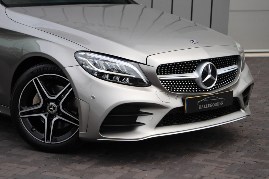 Mercedes-Benz C-Klasse 180 Business Solution AMG | 156PK | Led | Leder | Stoelverwarming | Digitaal-dashboard | Camera | Trekhaak | 2019.