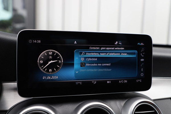 Mercedes-Benz C-Klasse 180 Business Solution AMG | 156PK | Led | Leder | Stoelverwarming | Digitaal-dashboard | Camera | Trekhaak | 2019.