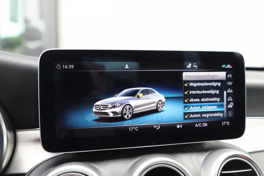Mercedes-Benz C-Klasse 180 Business Solution AMG | 156PK | Led | Leder | Stoelverwarming | Digitaal-dashboard | Camera | Trekhaak | 2019.