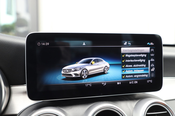 Mercedes-Benz C-Klasse 180 Business Solution AMG | 156PK | Led | Leder | Stoelverwarming | Digitaal-dashboard | Camera | Trekhaak | 2019.