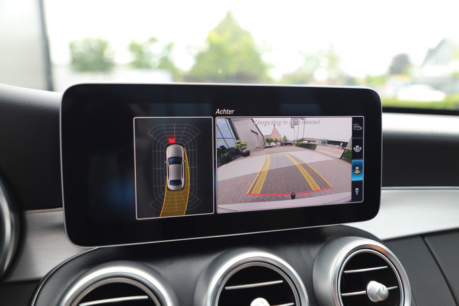 Mercedes-Benz C-Klasse 180 Business Solution AMG | 156PK | Led | Leder | Stoelverwarming | Digitaal-dashboard | Camera | Trekhaak | 2019.