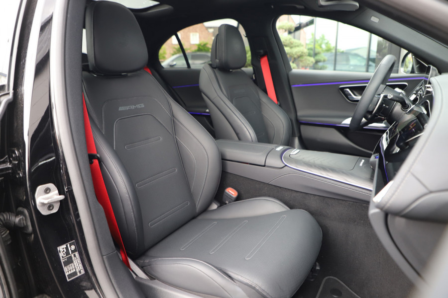 Mercedes-Benz E-Klasse AMG 53 4MATIC+ | 612PK | Hyperscreen | Head-up | Burmester 4D | Sfeerverl. | Pano | Keyless-go | Acc | Stoelkoeling | Digital-li