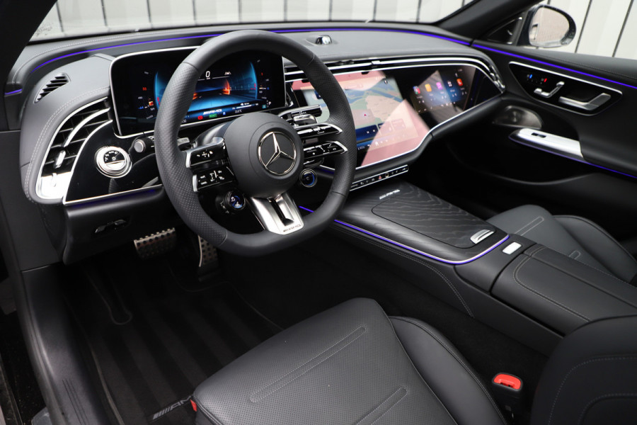 Mercedes-Benz E-Klasse AMG 53 4MATIC+ | 612PK | Hyperscreen | Head-up | Burmester 4D | Sfeerverl. | Pano | Keyless-go | Acc | Stoelkoeling | Digital-li