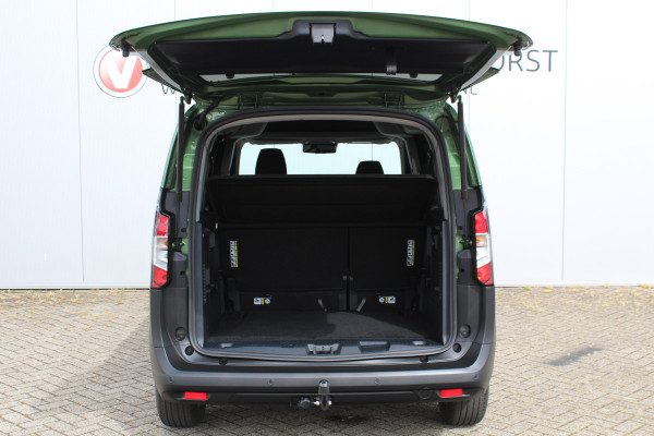 Ford Tourneo Courier 1.0-125pk Titanium AUTOMAAT ! UNIEKE Ford Tourneo Courier personen uitv. Fabr. garantie t/m 26-08-2029. Autm. airco, adapt. cruise cntrl, winterpkkt, LM wielen, navigatie, telefoonvoorb., lane- en side assist etc.